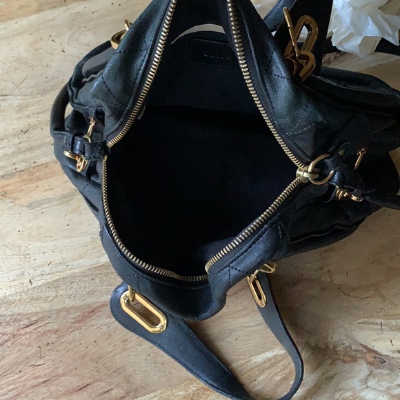 CHLOÈ Paraty Bag - Black Soft Leather Medium - Picture 15 of 16